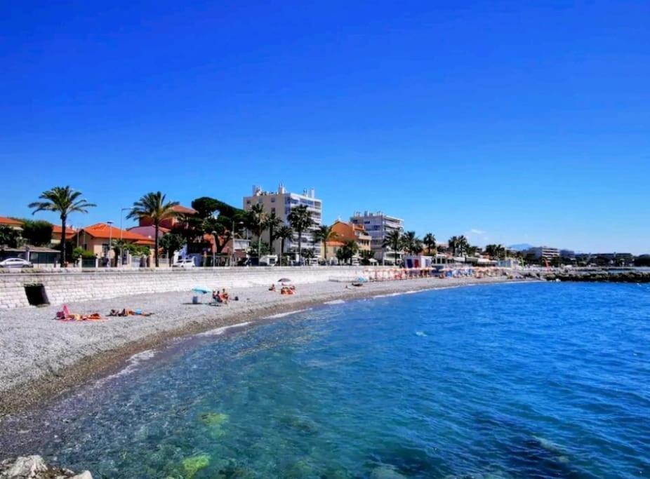 Oasis Marin 1 Studio Proche Mer Parking Wifi Cagnes-sur-Mer Exterior photo